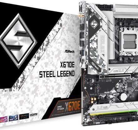 ASRock ASRock | B760M Steel Legend WiFi | Processor family Intel | Processor socket LGA1700 | DDR5 DIMM | Memory slots 4 | Supported hard disk drive interfaces SATA3, 3 Hyper M.2 | Number of SATA connectors 4 | Chipset B760 | Micro ATX B760M STEEL LEGEND WIFI