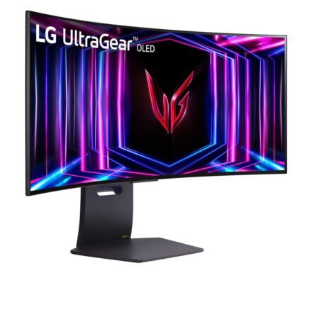 LG LG | Curved gaming monitor | 34GS95QE-B | 34 " | OLED | Ultra-WQHD | 21:9 | 240 Hz | 0.03 ms | 3440 x 1440 pixels | 275 cd/m² | HDMI ports quantity 1 | Black | Warranty 24 month(s) 34GS95QE-B.AEU