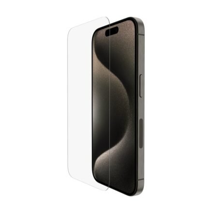 Belkin Belkin | ScreenForce Pro | UltraGlass2 Anti-Microbial Screen Protector | Apple | For iPhone 15 Pro | Glass | Transparent | Clear Screen Protector SFA097ec
