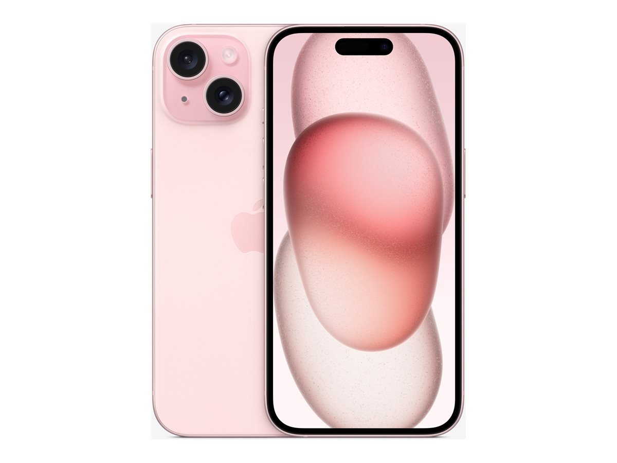 Apple Apple | iPhone 15 | Pink | 6.1 " | Super Retina XDR display | 2556 x 1179 pixels | A16 Bionic | Internal RAM 6 GB | 256 GB | Dual SIM | Nano-SIM and eSIM | 4G | 5G | Main camera resolution 48+12 MP | Secondary camera resolution 12 MP | iOS | 17 MTP73PX/A