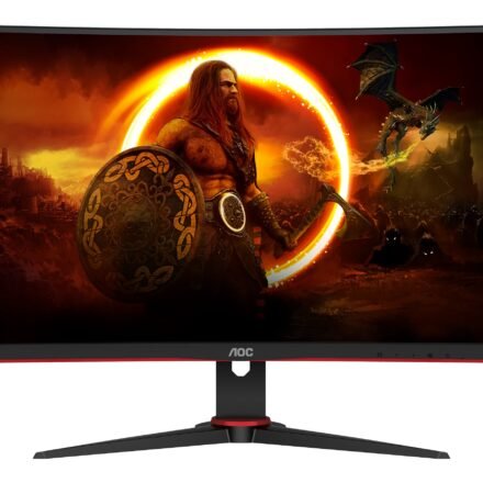 AOC AOC | Monitor | C27G2E/BK | 27 " | VA | 16:9 | 165 Hz | 4 ms | 1920 x 1080 pixels | HDMI ports quantity 2 | Black C27G2E/BK