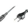 Digitus Digitus | Power Cord, Euro - C7 M/F, H03VVH2-F 0.75qmm | AK-440104-018-S AK-440104-018-S