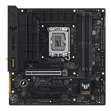 Asus Asus | TUF GAMING B760M-BTF WIFI | Processor family Intel | Processor socket LGA1700 | DDR5 | Supported hard disk drive interfaces M.2, SATA | Number of SATA connectors 4 90MB1G50-M0EAY0