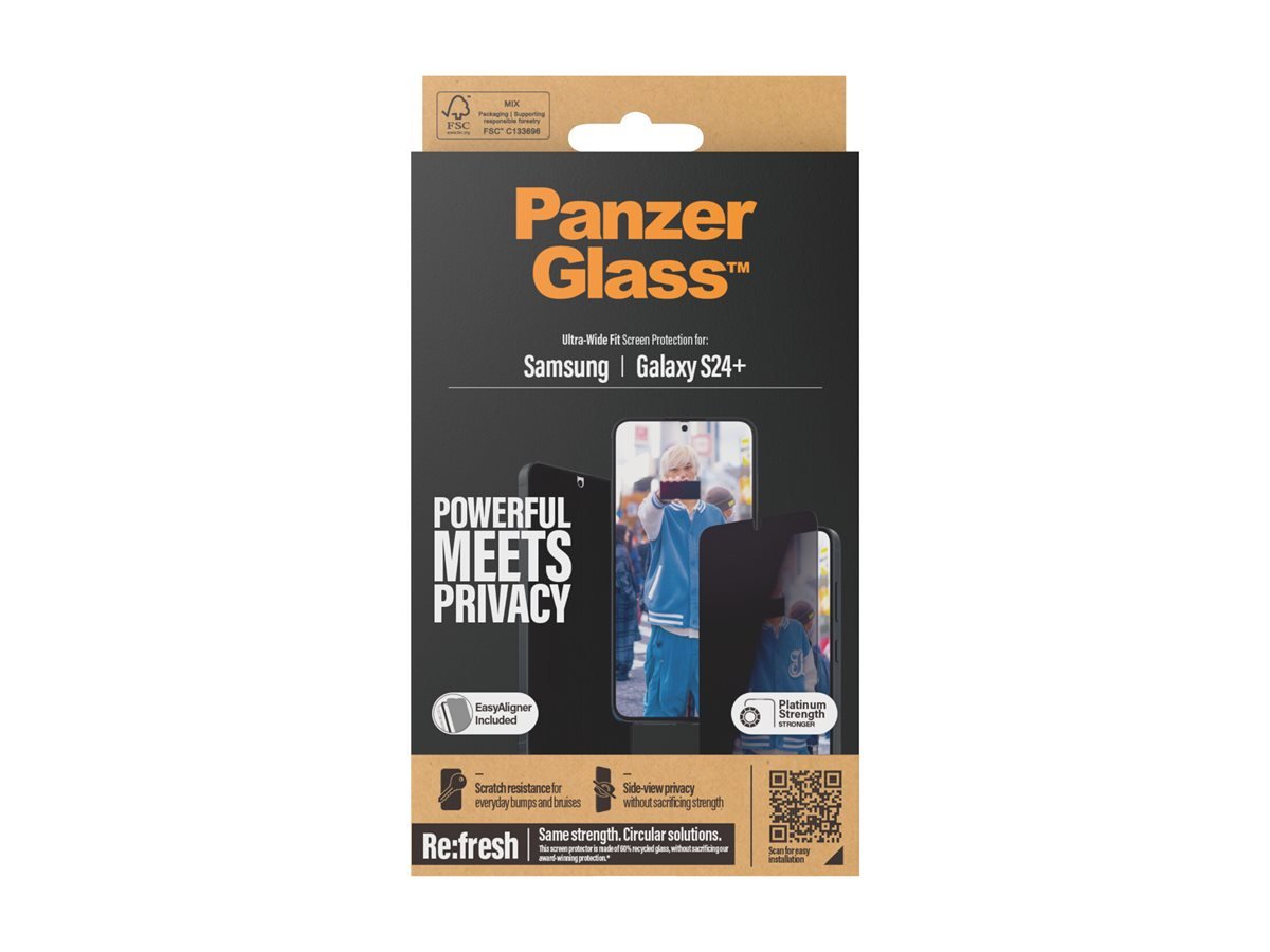 PanzerGlass PanzerGlass Privacy Screen Protector Samsung Galaxy S 2024 Plus | Ultra-Wide Fit wA | PanzerGlass P7351