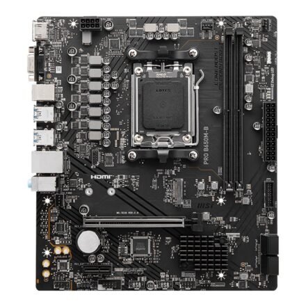 MSI MSI | PRO B650M-B | Processor family AMD | Processor socket AM5 | DDR5 | Supported hard disk drive interfaces M.2, SATA | Number of SATA connectors 4 PRO B650M-B