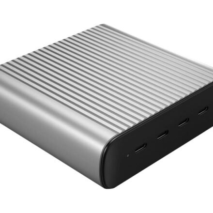 Hyper Hyper | HyperJuice 245W 4 USB-C PD Port GaN Charger, EU/UK Cord HJGAN245-EU