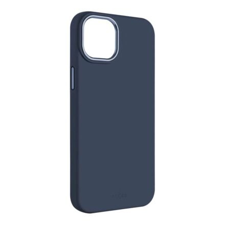 Fixed Fixed | MagFlow | Back cover | Apple | iPhone 15 | Liquid silicon | Blue FIXFLM2-1200-BL