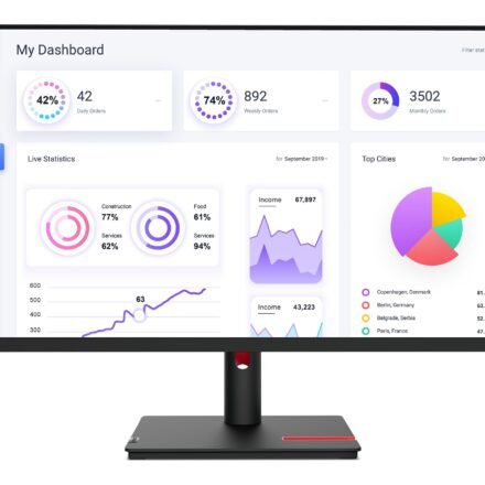 Lenovo Lenovo | ThinkVision | T32p-30 | 31.5 " | IPS | 16:9 | 60 Hz | 4 ms | 3840 x 2160 pixels | 350 cd/m² | HDMI ports quantity 1 | Black | Warranty 36 month(s) 63D2GAT1EU