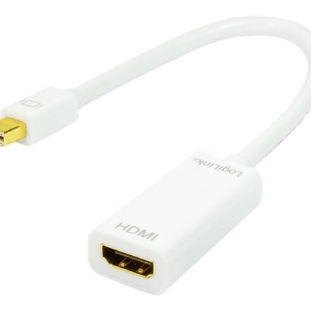Logilink Logilink | Adapter Mini DisplayPort to HDMI with Audio: | Grey | Mini DisplayPort | HDMI A | 0.1 m CV0036A
