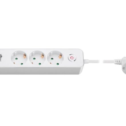 Goobay 41264 3-Way Power Strip with Switch and USB | Sockets quantity 3 41264
