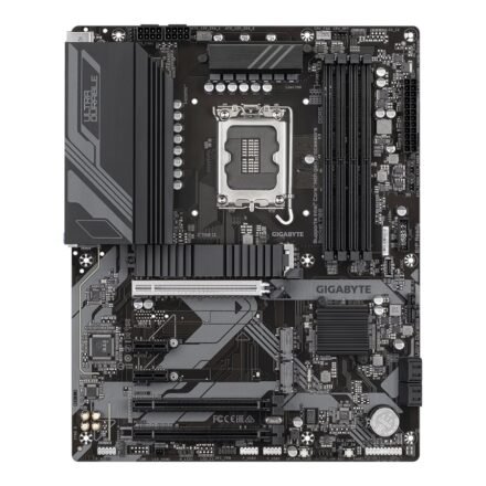 Gigabyte Gigabyte Z790 D | Processor family Intel | Processor socket LGA1700 | DDR5 | Supported hard disk drive interfaces SATA, M.2 | Number of SATA connectors 6 Z790 D