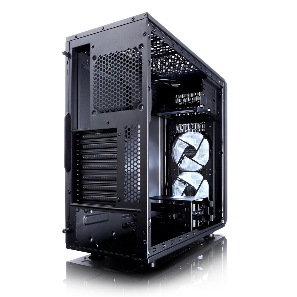 Fractal Design Fractal Design | Focus G Black Window | Black | ATX | Power supply included No | ATX FD-CA-FOCUS-BK-W