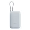 Xiaomi Xiaomi Power Bank (Integrated Cable) | 10000 mAh | USB-A/USB-C/USB-C cable | Ice Blue BHR9073GL