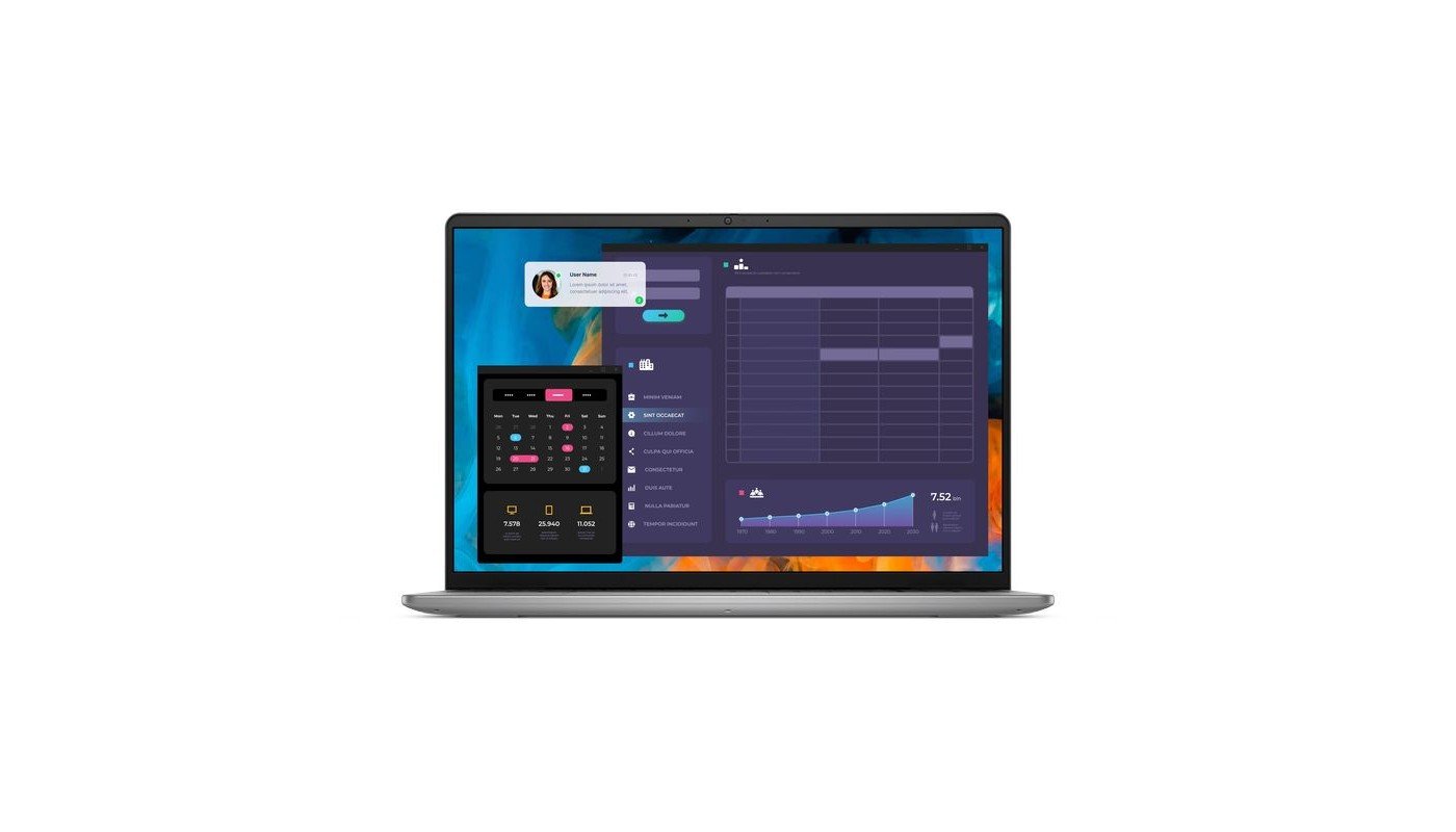 Dell Dell Vostro 16 5640 | Titan Grey | 16 " | WVA | FHD+ | 1920 x 1200 pixels | Anti-glare | Intel Core 7 | 150U | 16 GB | DDR5 | Solid-state drive capacity 1000 GB | Intel Graphics | Windows 11 Pro | 802.11ax | Keyboard language English | Keyboard backlit | Warranty 36 month(s) | Battery warranty 12 month(s) N1004VNB5640EMEA01_3YPSNO