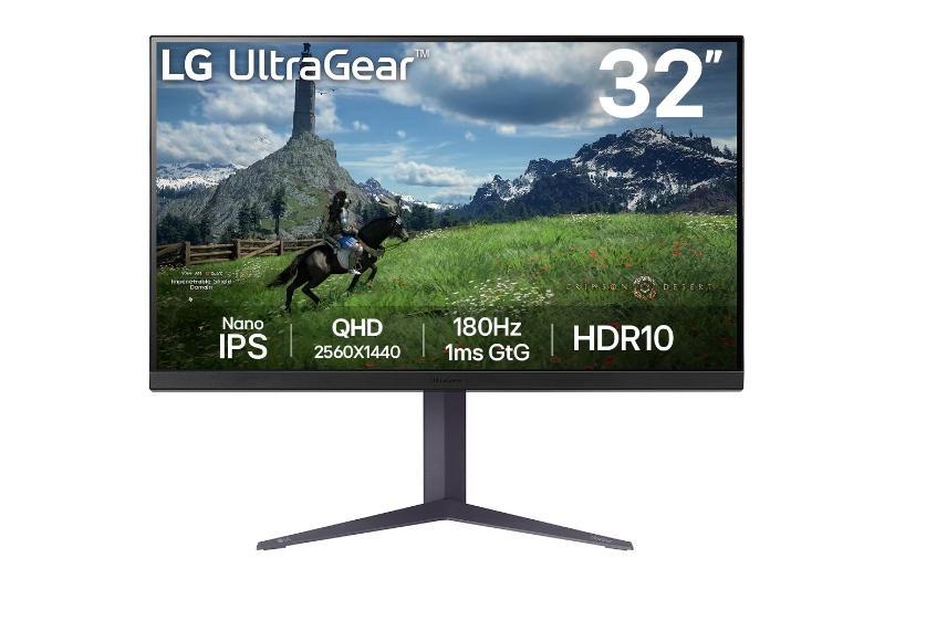 LG LG | 32GS85Q-B | 32 " | IPS | QHD | 16:9 | 180 Hz | 1 ms | 2560 x 1440 pixels | 350 cd/m² | HDMI ports quantity 2 32GS85Q-B.AEU