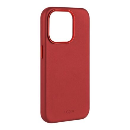 Fixed Fixed MagLeather | Back cover | Apple | iPhone 16 Pro | Leather | Red FIXLM-1402-RD