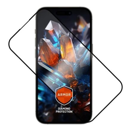 Fixed Fixed Armor | Screen protector | Apple | iPhone 15/iPhone 16 | Tempered glass | Black FIXGA2-1400-BK