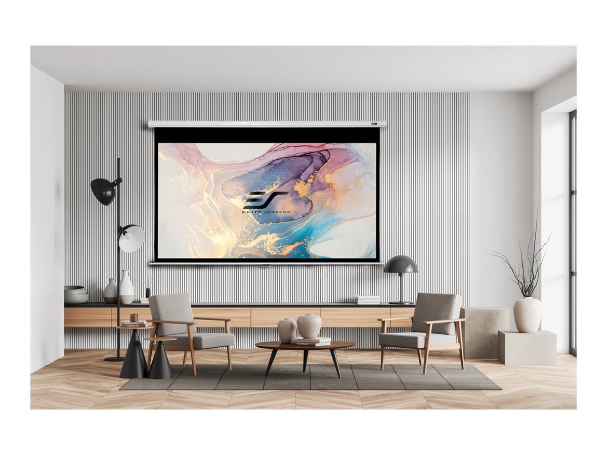 Elite Screens Elite Screens | Manual Series | M135XWV2 | Diagonal 135 " | 4:3 | Viewable screen width (W) 274 cm | White M135XWV2