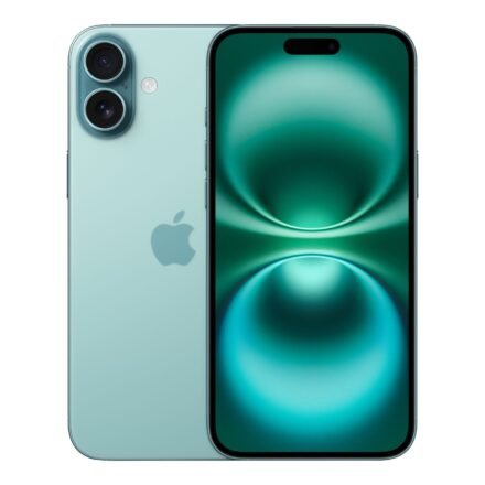 Apple Apple iPhone 16 Plus | Teal | 6.7 " | Super Retina XDR | 2796 x 1290 pixels | A18 | Internal RAM 8 GB | 256 GB | Dual SIM | 4G | 5G | Main camera resolution 48+12 MP | Secondary camera resolution 12 MP | iOS | 18 MXY53HX/A