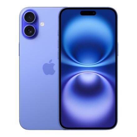 Apple Apple iPhone 16 Plus | Ultramarine | 6.7 " | Super Retina XDR | 2796 x 1290 pixels | A18 | Internal RAM 8 GB | 256 GB | Dual SIM | 4G | 5G | Main camera resolution 48+12 MP | Secondary camera resolution 12 MP | iOS | 18 MXY23HX/A