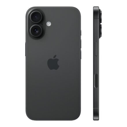 Apple Apple iPhone 16 | Black | 6.1 " | Super Retina XDR | 2556 x 1179 pixels | A18 | Internal RAM 8 GB | 256 GB | Dual SIM | 4G | 5G | Main camera resolution 48+12 MP | Secondary camera resolution 12 MP | iOS | 18 MYEE3HX/A