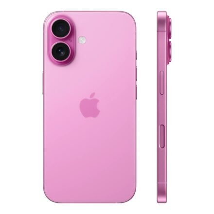 Apple Apple iPhone 16 | Pink | 6.1 " | Super Retina XDR display | 2556 x 1179 pixels | A18 | Internal RAM 8 GB | 256 GB | Dual SIM | 4G | 5G | Main camera resolution 48+12 MP | Secondary camera resolution 12 MP | iOS | 18 MYEG3HX/A