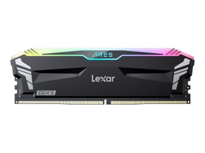 Lexar Lexar | ARES RGB | 32 Kit (16GBx2) GB | DDR5 | 6400 MHz | PC/server | Registered No | ECC Yes LD5EU016G-R6400GDLA