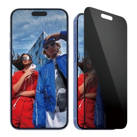 PanzerGlass PanzerGlass Screen protector | Apple | iPhone 16 Plus/iPhone 15 Plus | Tempered glass | Black | Ultra-Wide Fit P2863