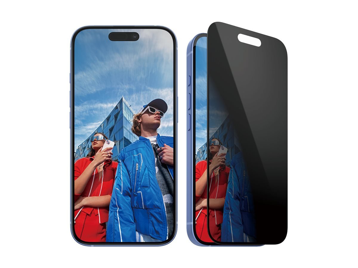 PanzerGlass PanzerGlass Screen protector | Apple | iPhone 16/iPhone 15 | Glass | Black | Ultra-Wide Fit P2861