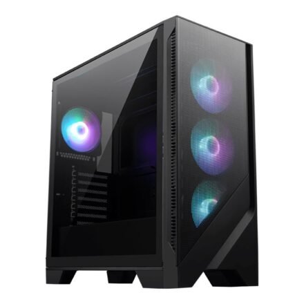 MSI MSI PC Case | MAG FORGE 321R AIRFLOW | Side window | Black | Mid-Tower | Power supply included No | ATX MAG FORGE 321R AIRFLOW