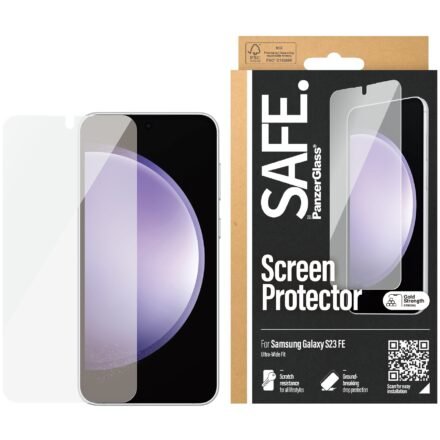 PanzerGlass SAFE by PanzerGlass Screen Protector Samsung Galxy S FE 2023 | Ultra-Wide Fit | PanzerGlass SAFE95611