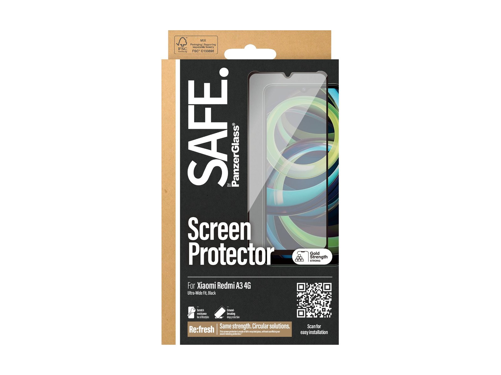 PanzerGlass SAFE by PanzerGlass Screen Protector Xiaomi A3 4G | Ultra-Wide Fit | PanzerGlass SAFE95791