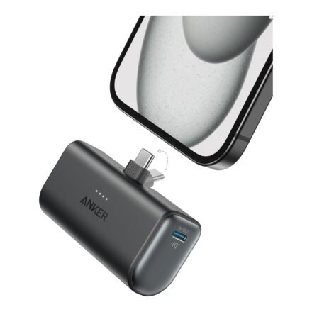 Anker Anker Nano Power Bank Built-In with USB-C Connector | A1653H11 | 5000 mAh | Black A1653H11