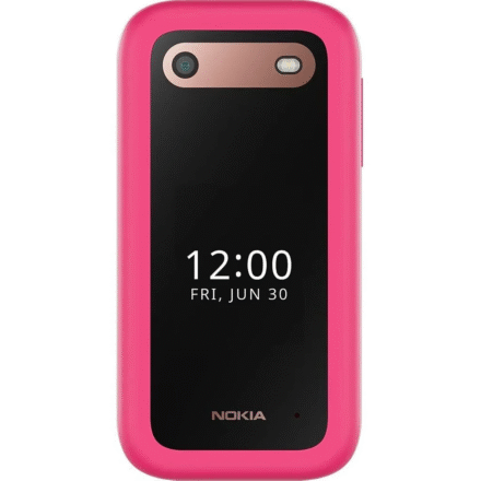 Nokia Nokia | 2660 DS | Pop Pink | 2.8 " | TFT LCD | 48 MB | 128 MB | Dual SIM | Nano-SIM | 3G | Bluetooth | 4.2 | USB version microUSB 2.0 | Built-in camera | Main camera resolution 0.3 MP | 1450 mAh NK 2660 Pop Pink