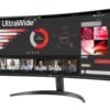 LG LG | 34WR50QK-B | 34 " | VA | QHD | 21:9 | 100 Hz | 5 ms | 3440 x 1440 pixels | 240 cd/m² | HDMI ports quantity 2 34WR50QK-B.AEU