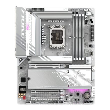 Gigabyte Gigabyte Z890 A ELITE WF7 ICE | Processor family Intel | Processor socket LGA1851 | DDR5 | Supported hard disk drive interfaces SATA, M.2 | Number of SATA connectors 4 Z890 A ELITE WF7 ICE