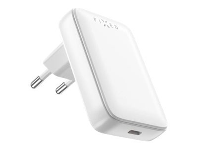 Fixed FIXED Slim USB-C Travel Charger, GaN, PD support, 30W, White | Fixed FIXCG30S-C-WH