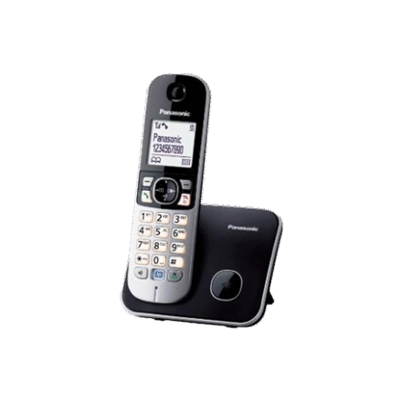 Panasonic Panasonic | Cordless | KX-TG6811FXB | Built-in display | Caller ID | Black | Conference call | Phonebook capacity 120 entries | Speakerphone | Wireless connection KX-TG6811FXB