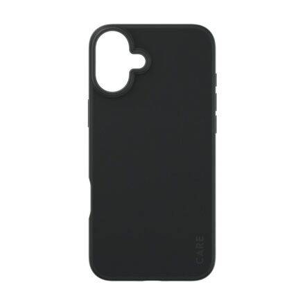 CARE CARE by PanzerGlass Case Fashion | Back protection | Apple | iPhone 16 Plus | Recycled plastic | Black 1395