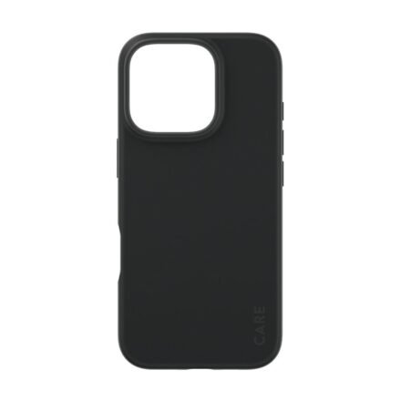 CARE CARE Fashionable Case | Back cover | Apple | iPhone 16 PRO | Recycled plastic | Black 1394