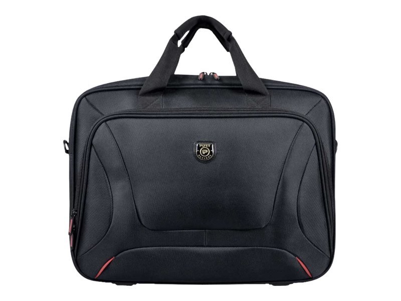 PORT DESIGNS PORT DESIGNS | Courchevel | Fits up to size 15.6 " | Messenger - Briefcase | Black | Shoulder strap 160514