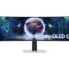 Samsung Samsung | LS49DG934SUXEN Odyssey G9 G93SD | 49 " | OLED | DQHD | 32:9 | 240 Hz | 0.03 ms | 5120 x 1440 pixels | 250 cd/m² | HDMI ports quantity 1 | Silver LS49DG934SUXEN