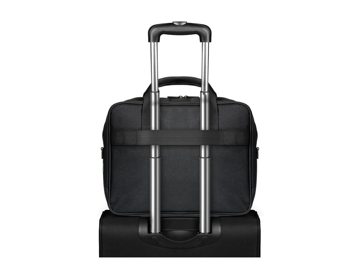 PORT DESIGNS PORT DESIGNS | Courchevel | Fits up to size 15.6 " | Messenger - Briefcase | Black | Shoulder strap 160514