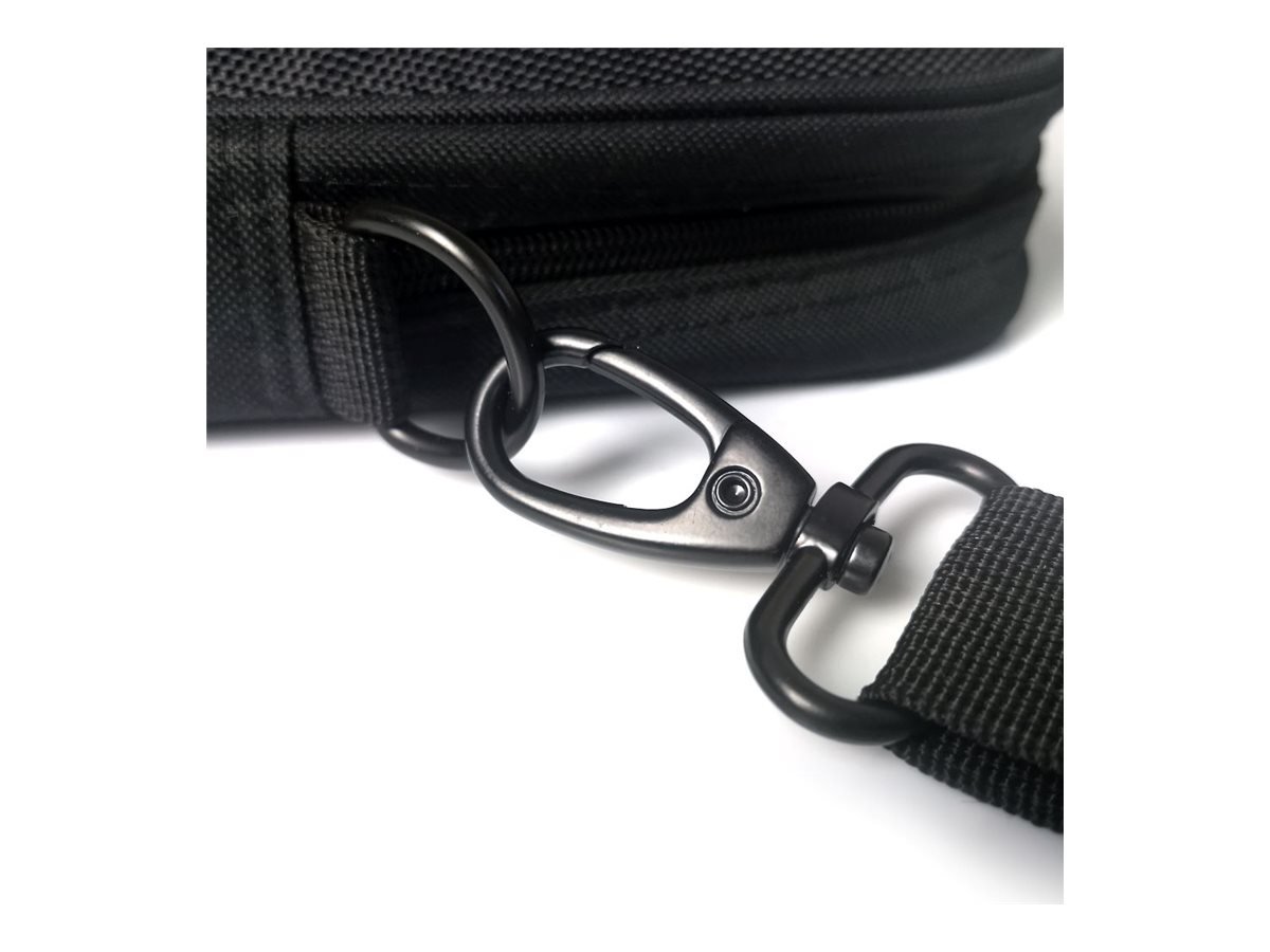 PORT DESIGNS PORT DESIGNS | Courchevel | Fits up to size 15.6 " | Messenger - Briefcase | Black | Shoulder strap 160514