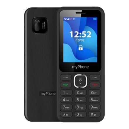 myPhone myPhone 6320 | Black | 2.4 " | TFT | 32 MB | 32 MB | Dual SIM | Main camera resolution 0.3 MP | 100 mAh TEL000759