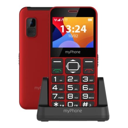 myPhone myPhone | Halo 3 | Red | 2.31 " | IPS | 32 MB | 32 MB | Single SIM | Main camera resolution 0.3 MP | 1000 mAh TEL000772