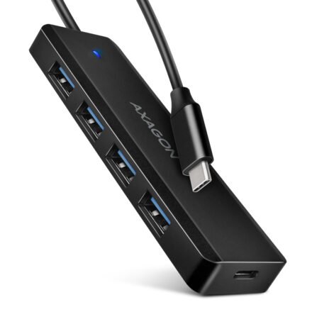 AXAGON AXAGON Travel four-port USB-C 5Gbps hub | HUE-C1C HUE-C1C