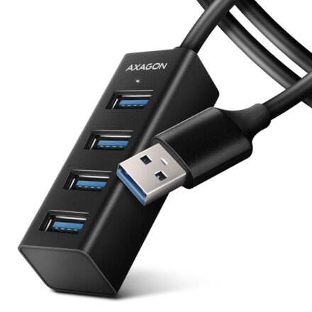 AXAGON AXAGON Miniature metal four-port USB 3.2 Gen 1 hub | HUE-M1AL HUE-M1AL