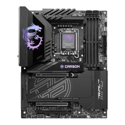 MSI MSI MPG Z890 CARBON WIFI | Processor family Intel | Processor socket LGA1851 | Supported hard disk drive interfaces SATA, M.2 | Number of SATA connectors 4 MPG Z890 CARBON WIFI