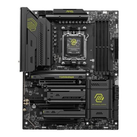 MSI MSI MAG X870E TOMAHAWK WIFI | Processor family AMD | Processor socket AM5 | DDR5 | Supported hard disk drive interfaces SATA, M.2 | Number of SATA connectors 4 MAG X870E TOMAHAWK WIFI